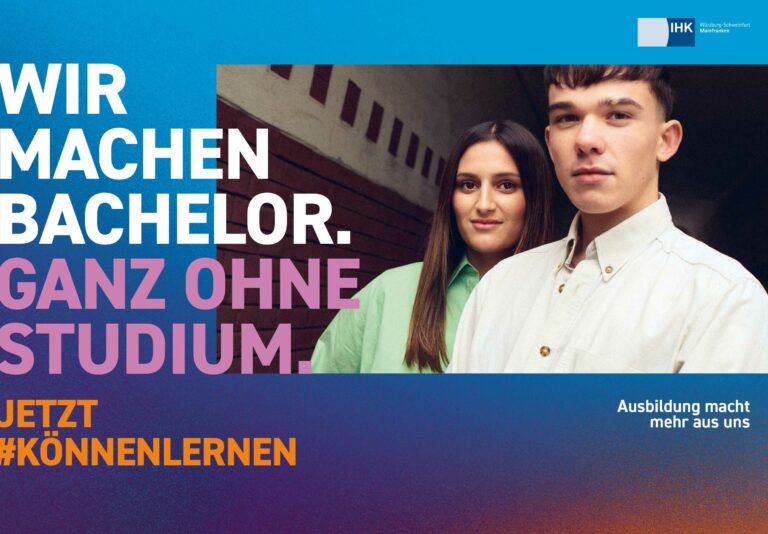 Die bundesweite Kampagne der IHK-Organisation mit dem Motto #könnenlernen wirbt für die Vorteile der beruflichen Bildung.